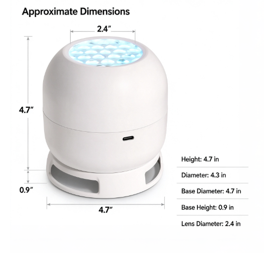 Christmas Projection Night Light, LED Holiday Projector Light Transform Room for Xmas Decoration