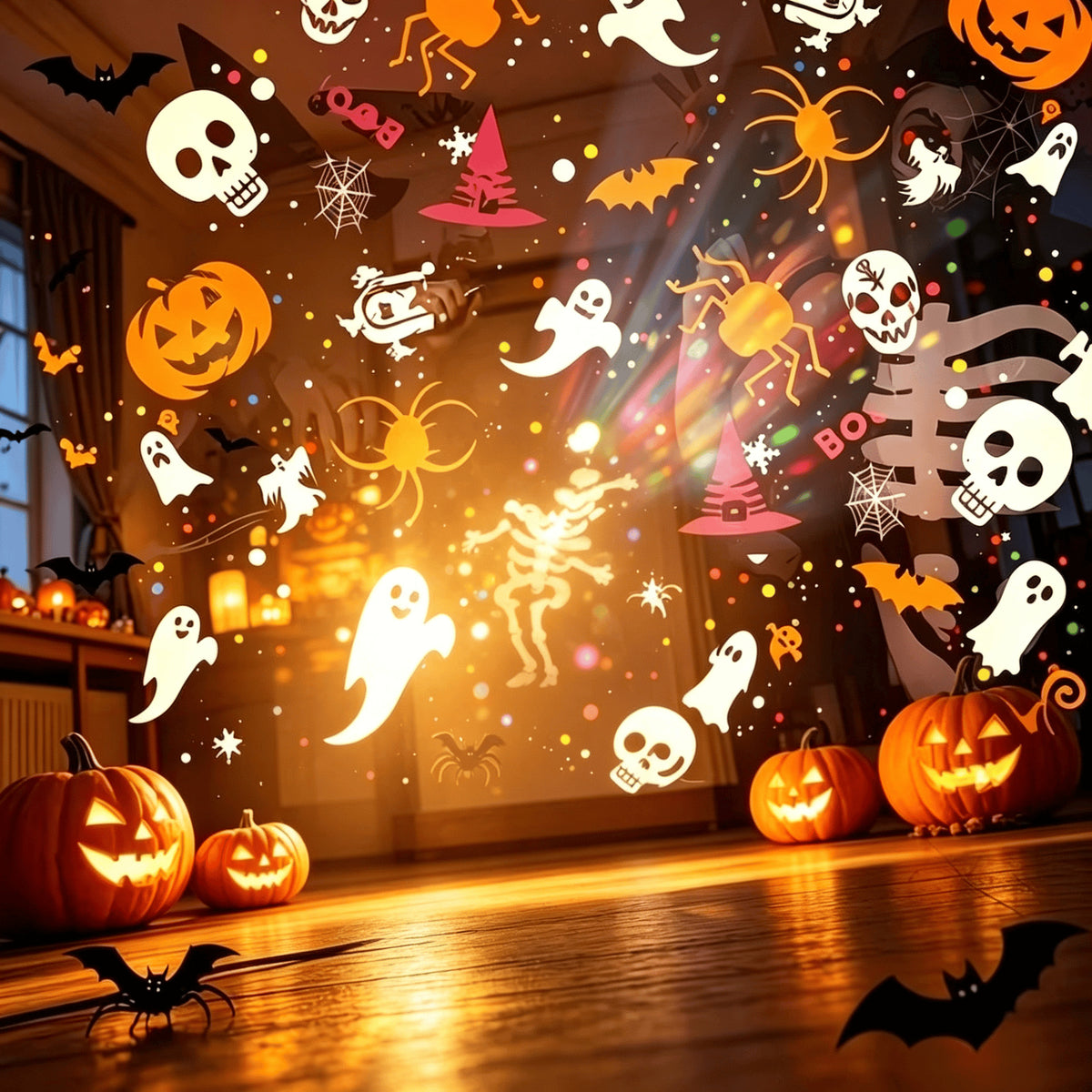 Christmas Projection Night Light, LED Holiday Projector Light Transform Room for Xmas Decoration